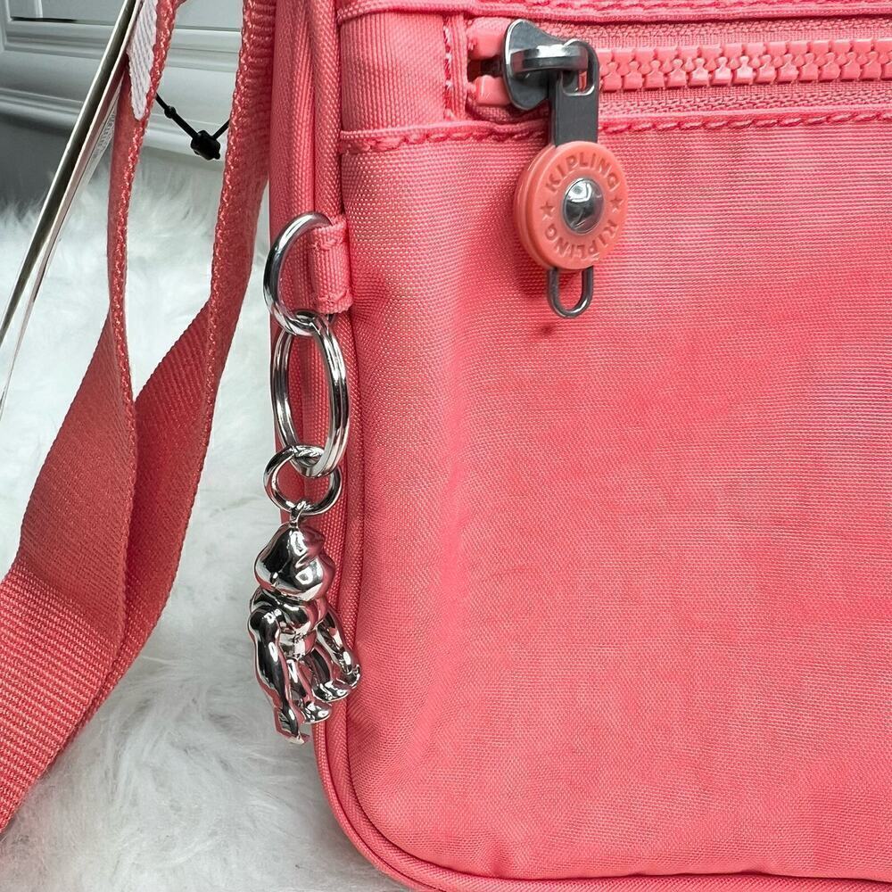 New Y2K Sporty Kipling Callie Crossbody Shoulder Bag - Picture 2 of 6